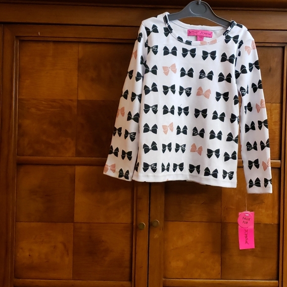 Betsy Johnson Pink 3 PC Jacket-Cape & Pants Set Size 4T - Picture 3 of 11